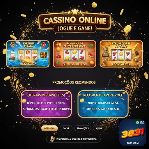 Imagem de roletas, cartas e slots em promoções semanais de cassino